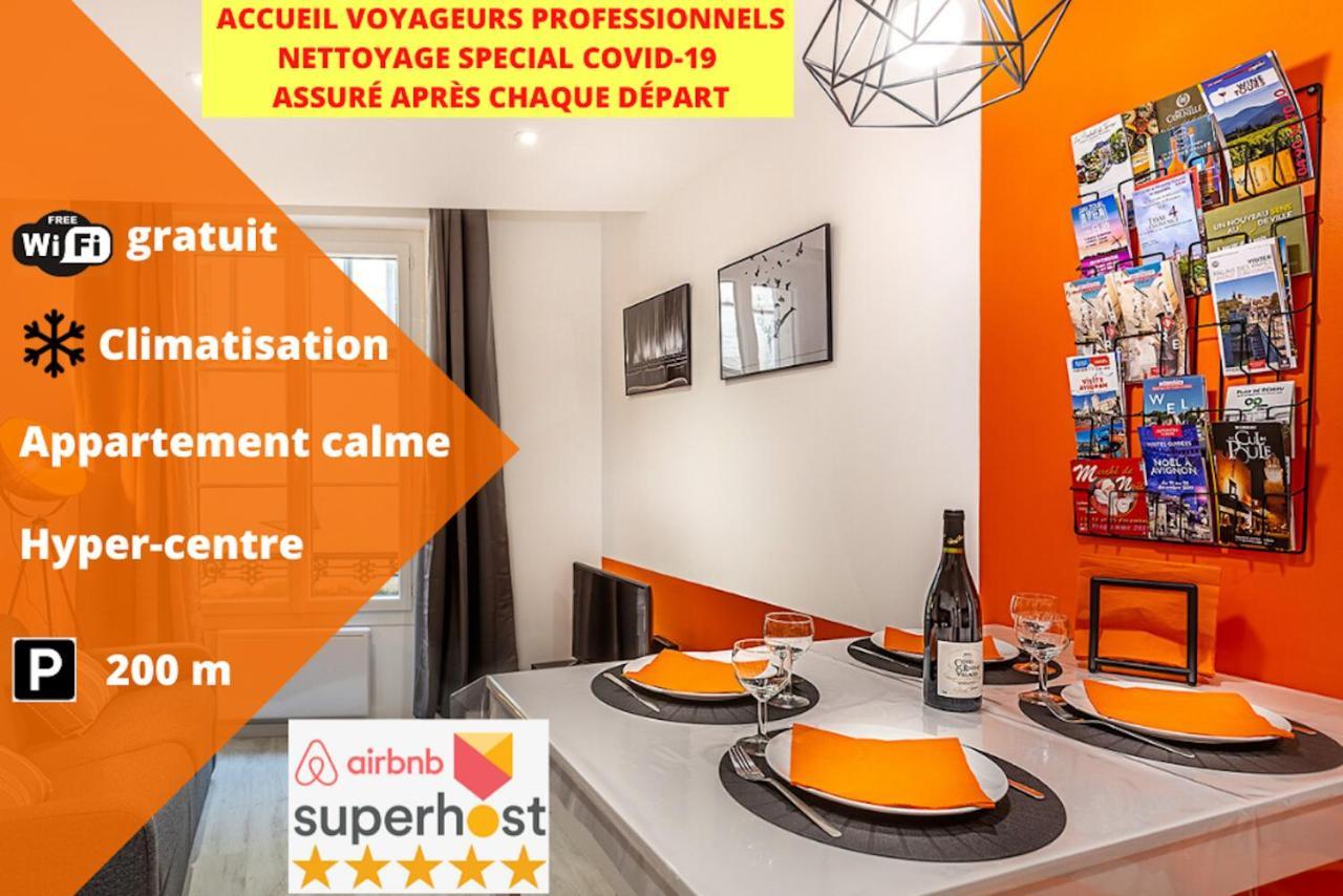 Apartamento Climatisation-Hypercentre-Parking-Cosy Carnot-Avignonsmile Exterior foto