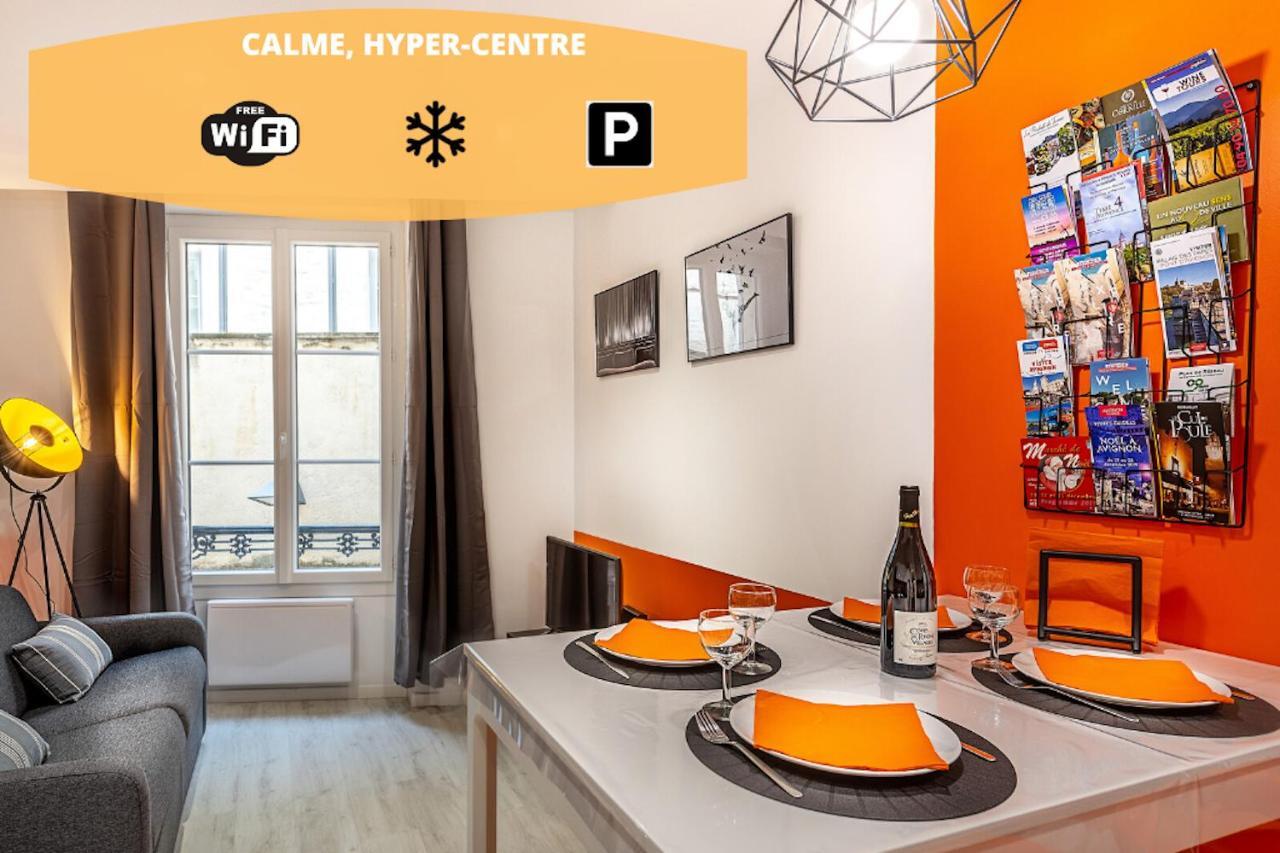 Apartamento Climatisation-Hypercentre-Parking-Cosy Carnot-Avignonsmile Exterior foto